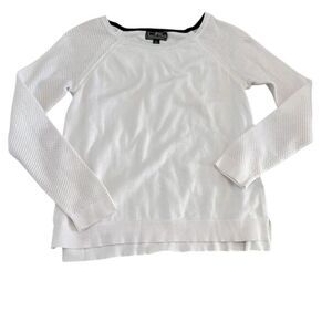 Lauren‎ Ralph Lauren Women's White Long Sleeve Blouse Size L Casual